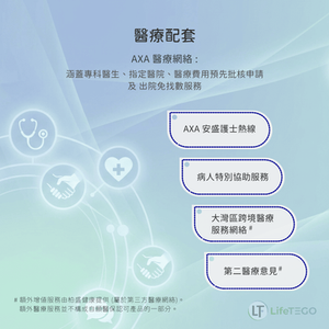 AXA-智尊守慧-卓越-醫療配套