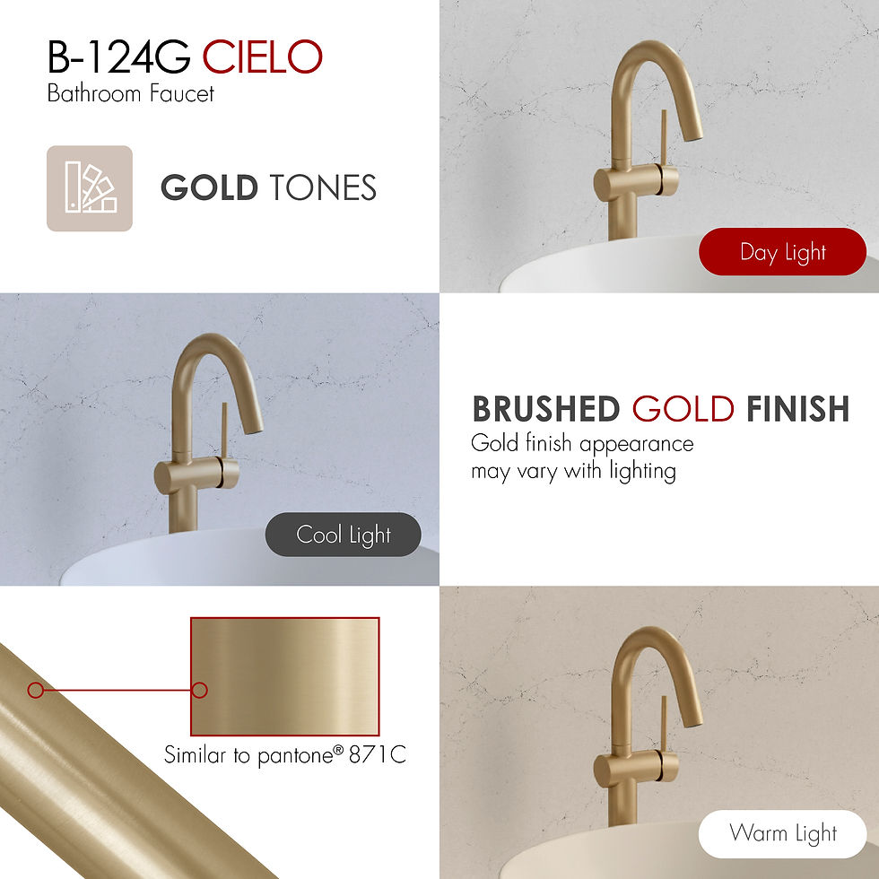 Thumbnail: STYLISH Single Handle Bathroom Vessel Sink Faucet B-124G