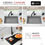 Thumbnail: STYLISH 32'' CANMORE S-832WLK Gray Composite Granite Kitchen Sink
