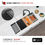 Thumbnail: STYLISH 33'' BANFF S-833WLK Gray Composite Granite Kitchen Sink