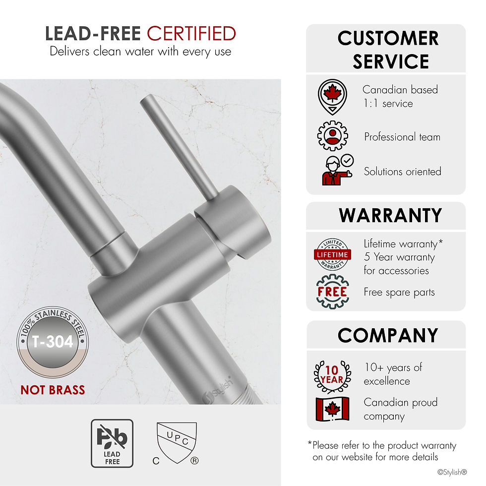Thumbnail: STYLISH Single Handle Bathroom Faucet B-114S