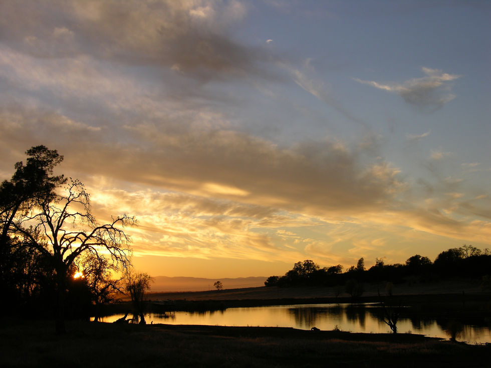 Horseshoe Lake Sunset