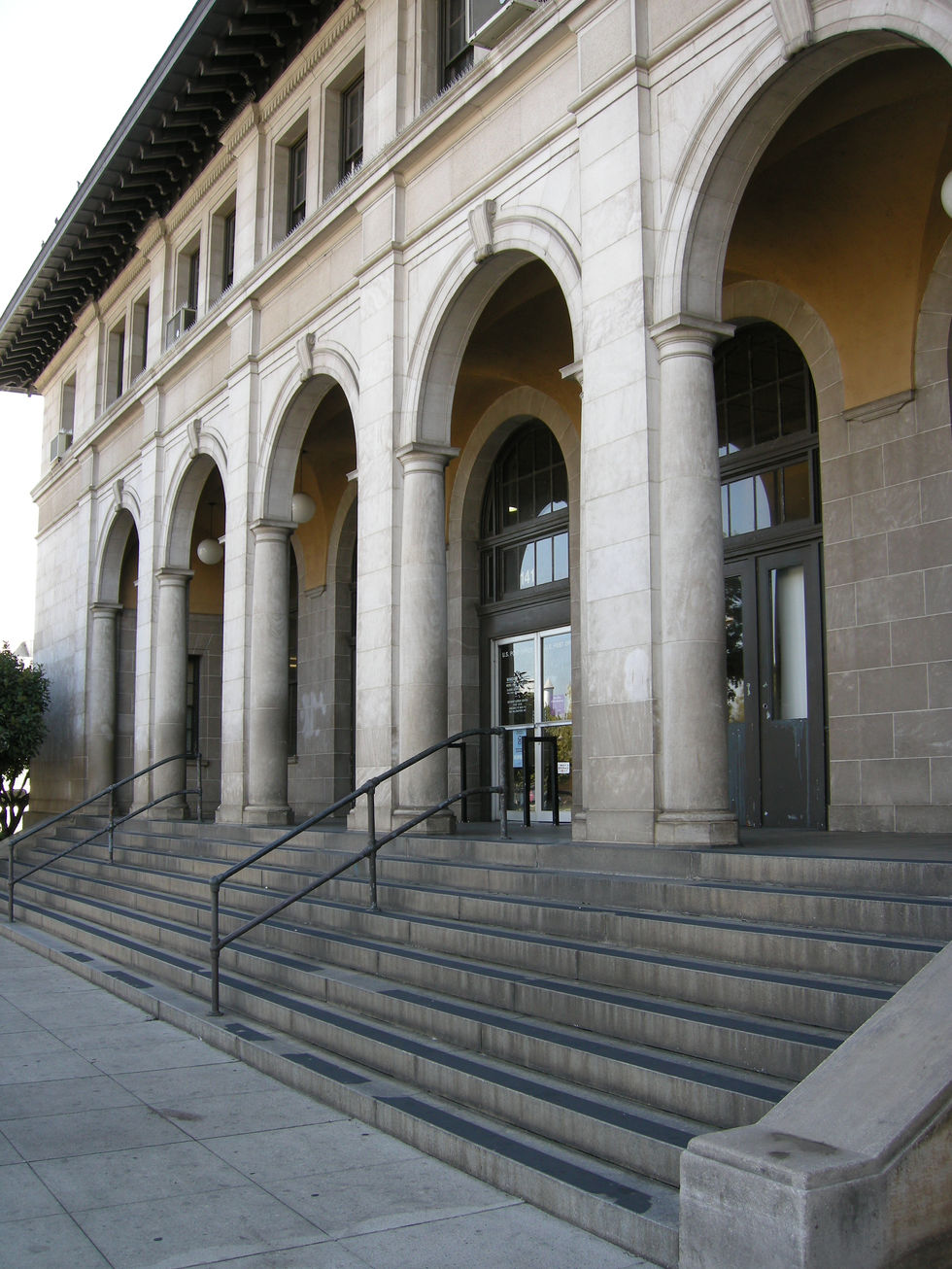 Steps to the historic post office in Downtown chico, California.