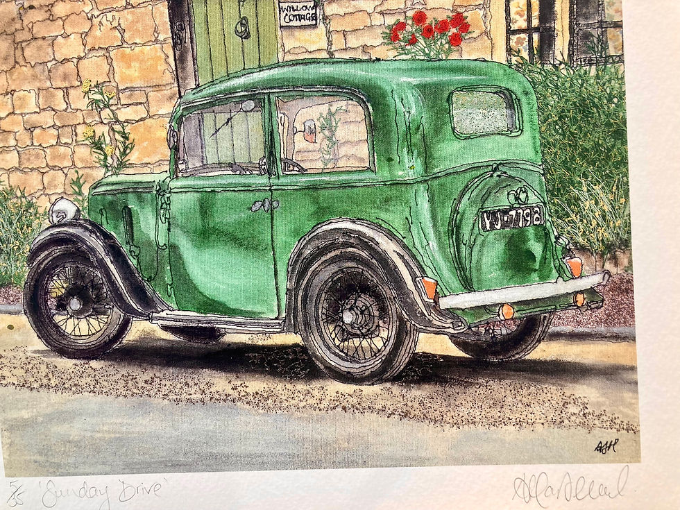 Thumbnail: 'Sunday Drive' - Giclée Print