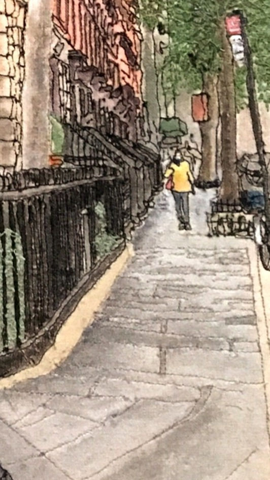 Thumbnail: 'Stuyvesant St, East Village, NYC'  -  Original Artwork