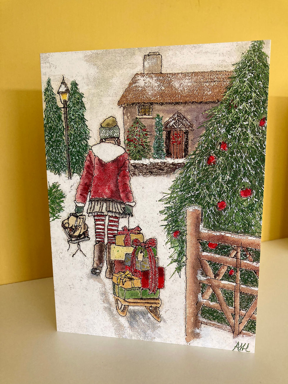 Thumbnail: Christmas Card Selection -Set of 5 - Collection 4