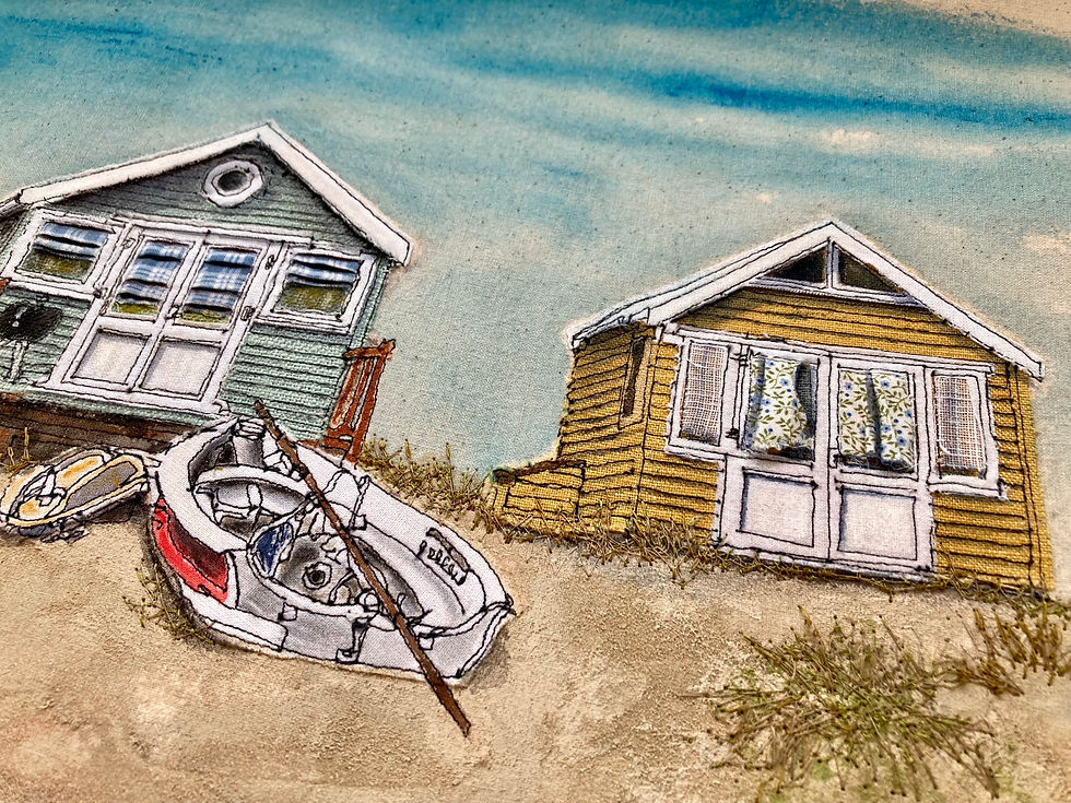 Thumbnail: 'Beach Retreat' - Original Artwork - SOLD