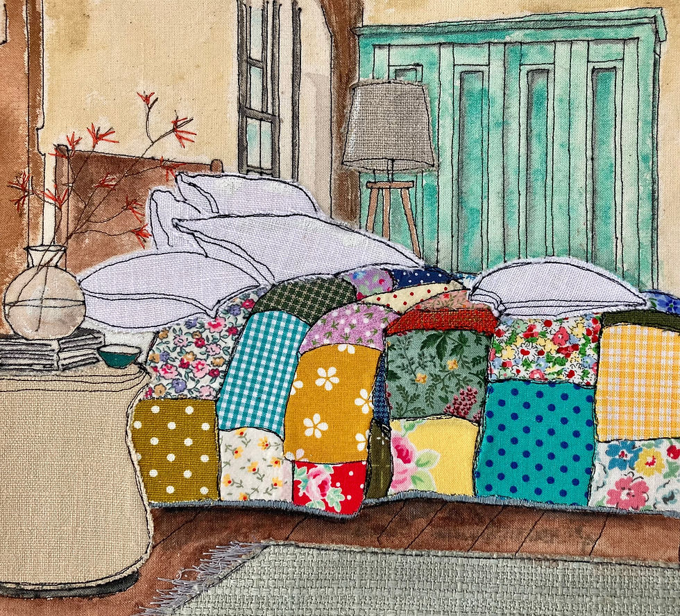 Thumbnail: 'The Patchwork Quilt' - Free Motion Machine Stitching Kit