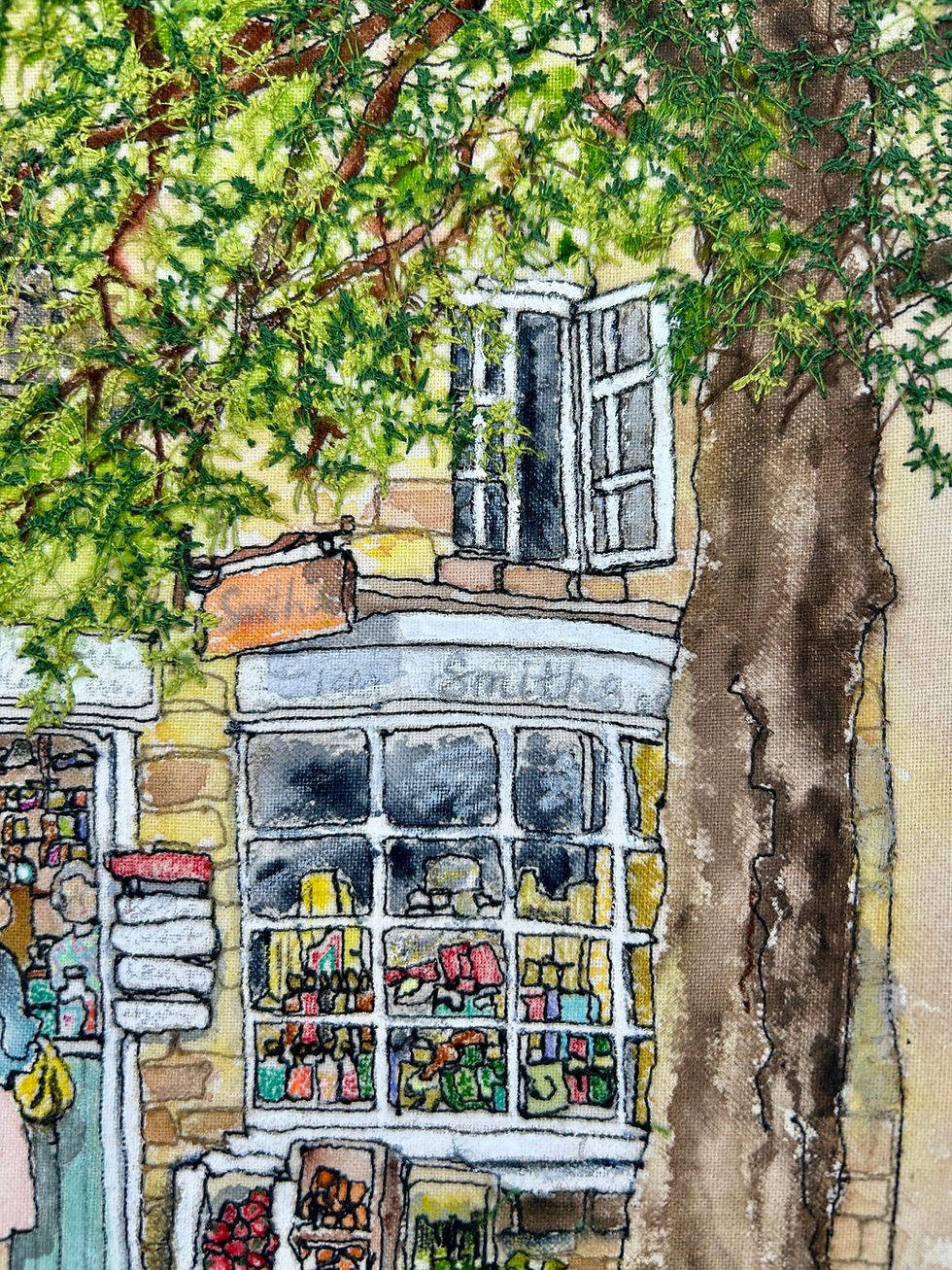 Thumbnail: 'The Cotswold Shop' - Original Artwork