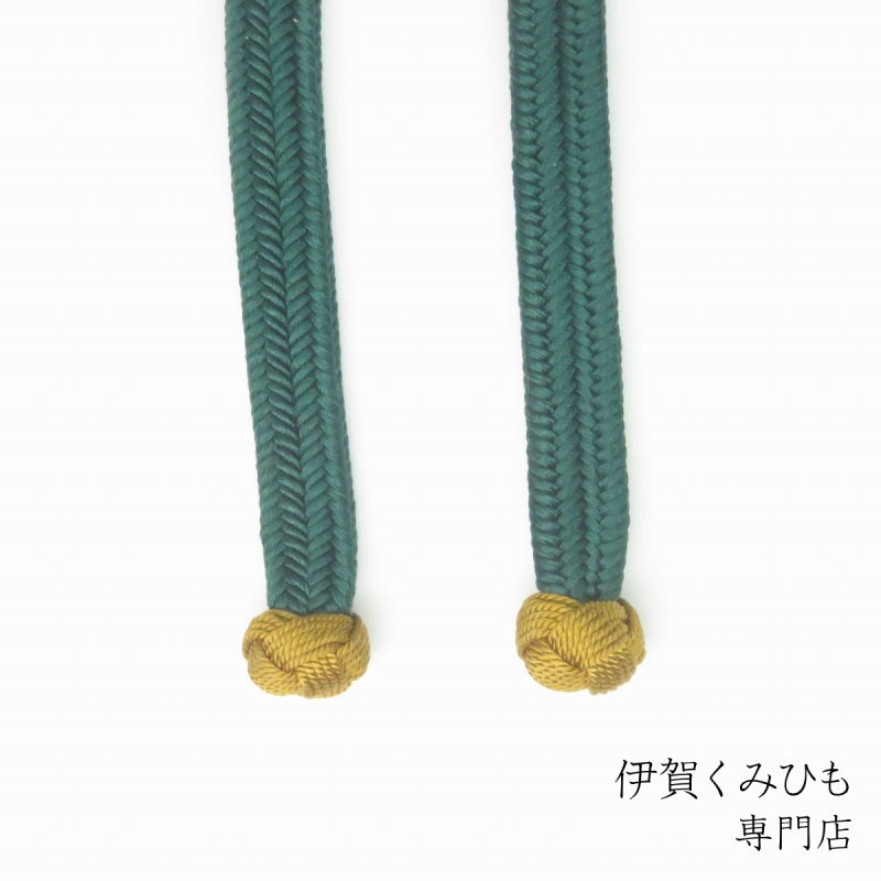 サムネイル： ループタイ ゆるぎ組 小田巻 (深緑)