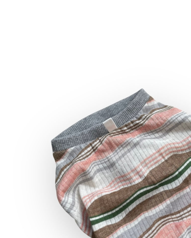 サムネイル： Wave Border Tank Top