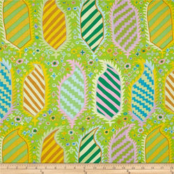 Striped Heraldic-Green