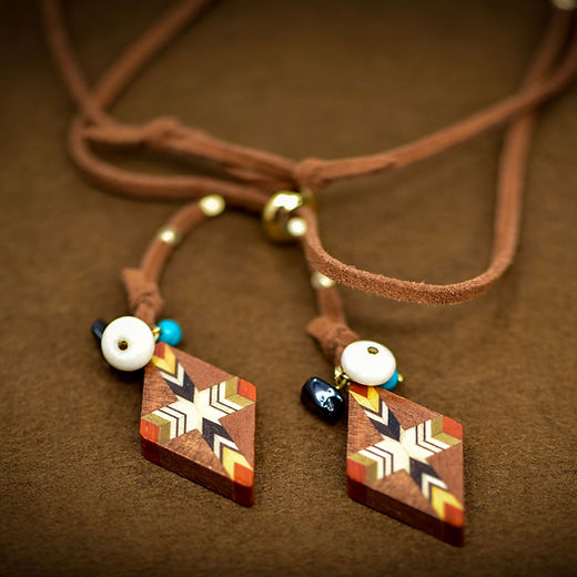 Yosegi Accessory | 箱根寄木細工楽器 hakone Yosegi Marquetry
