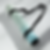 Teal Lotus Yoga Mat