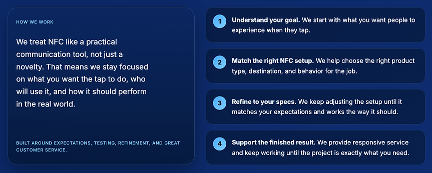 your needs are our focus. customer service is number 1
