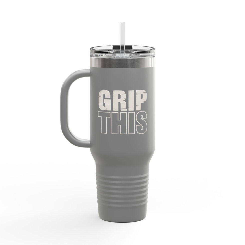 Thumbnail: "Grip This" Cine Swag logo'd 40oz Insulated Travel Mug 