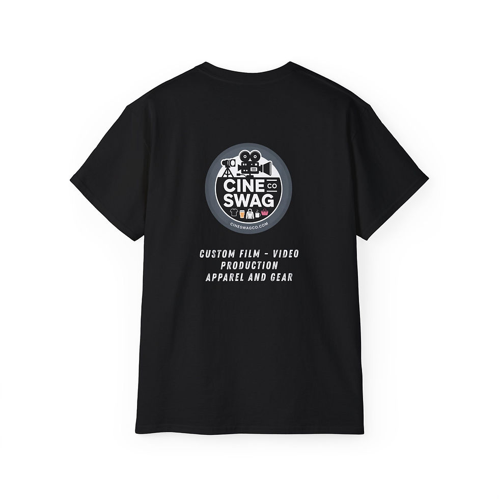 Thumbnail: CineSwagCo company Tee.  Fun Graphic Tee. Wear it in style!