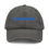 Thumbnail: "Blue Line" B Camera Distressed Hat. Everyday Set Wear!