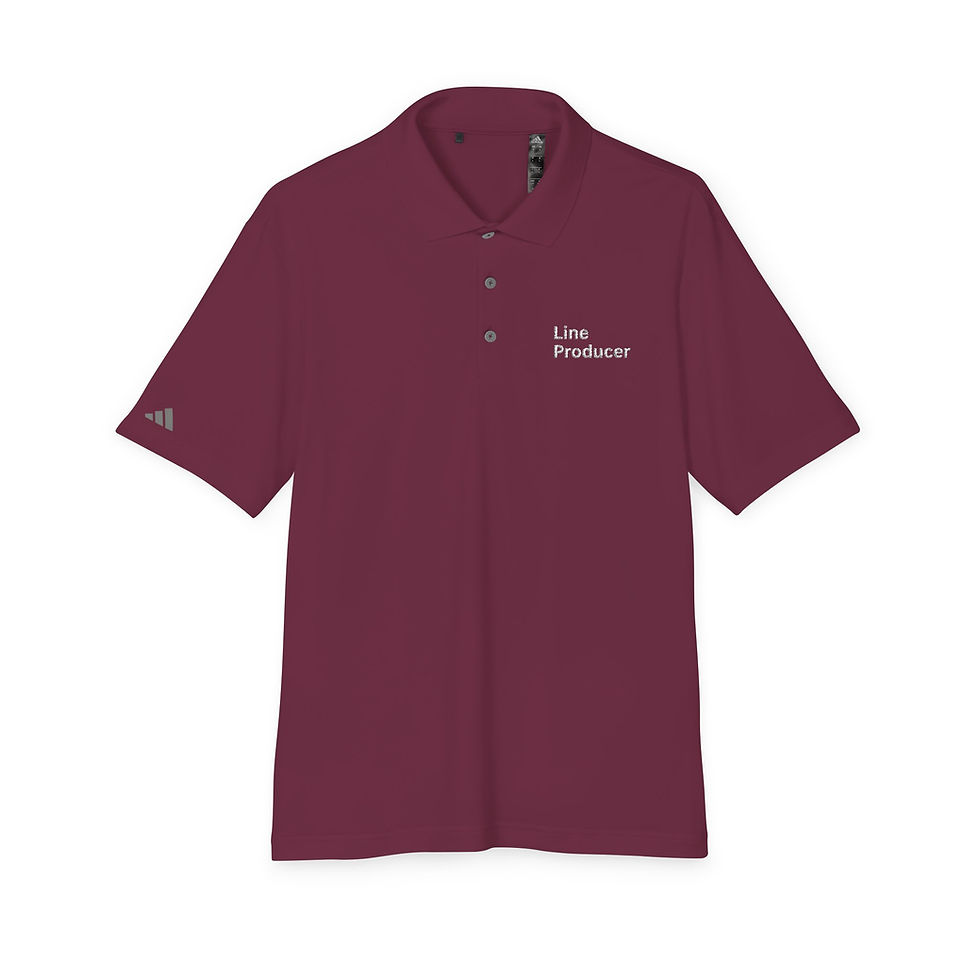 Thumbnail: "Line Producer" Adidas Performance Polo Shirt.