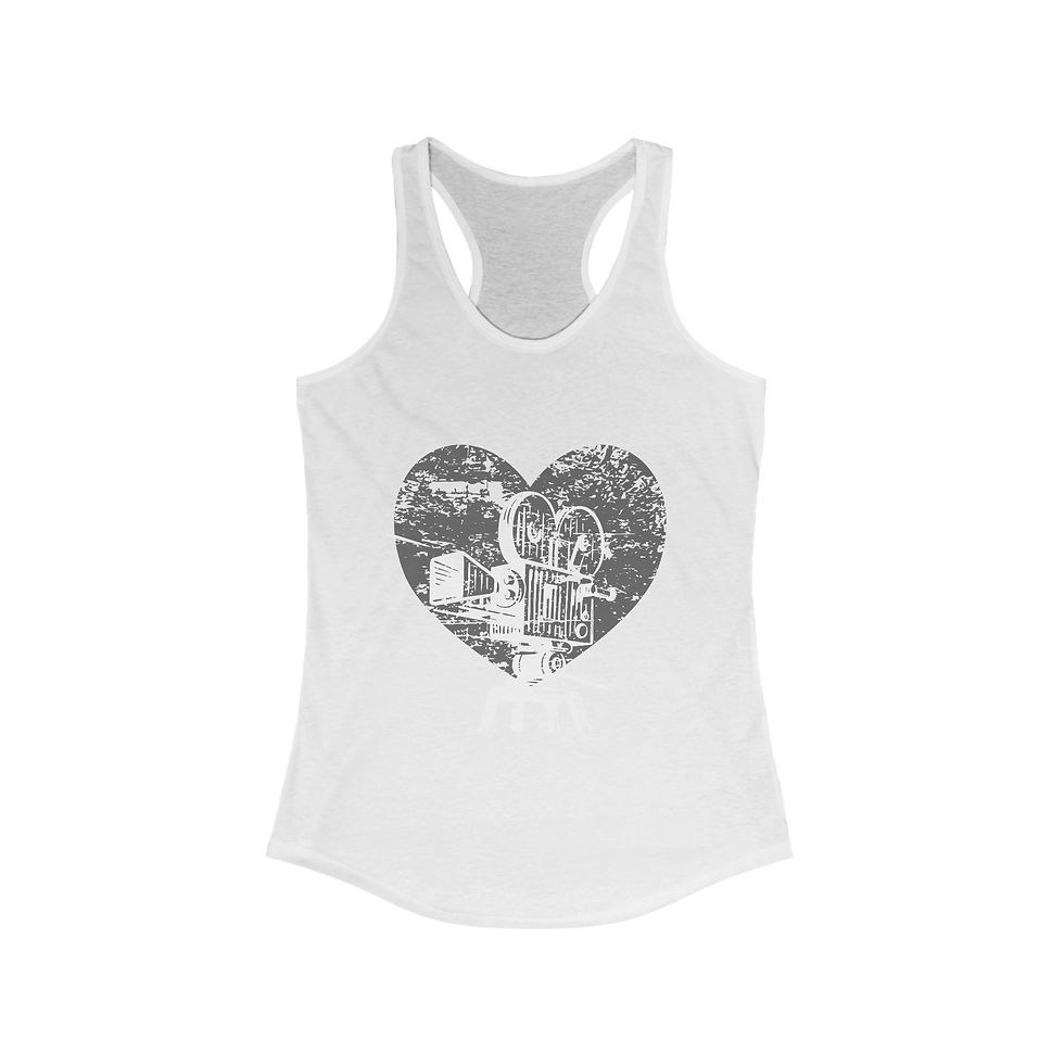 Thumbnail: "Camera Love" Racerback Tank Top. 7 Colors