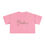 Thumbnail: "Brewducer" Women's Crop Tee, Cute Coffee Shirt.