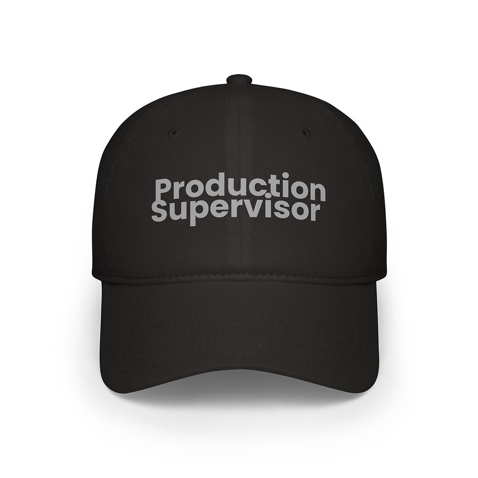 Thumbnail: "Production Supervisor" Low Profile Head Gear. (5 colors)