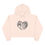 Thumbnail: Film Heart-Themed Crop Sweatshirt Hoodie "Crew Life" design on back. 4 colors