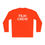 Thumbnail: "Film Crew" Text on Back. Long Sleeve Tee. Moisture Wicking Polyester.