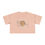 Thumbnail: "Brewducer" Women's Crop Tee, Cute Coffee Shirt.