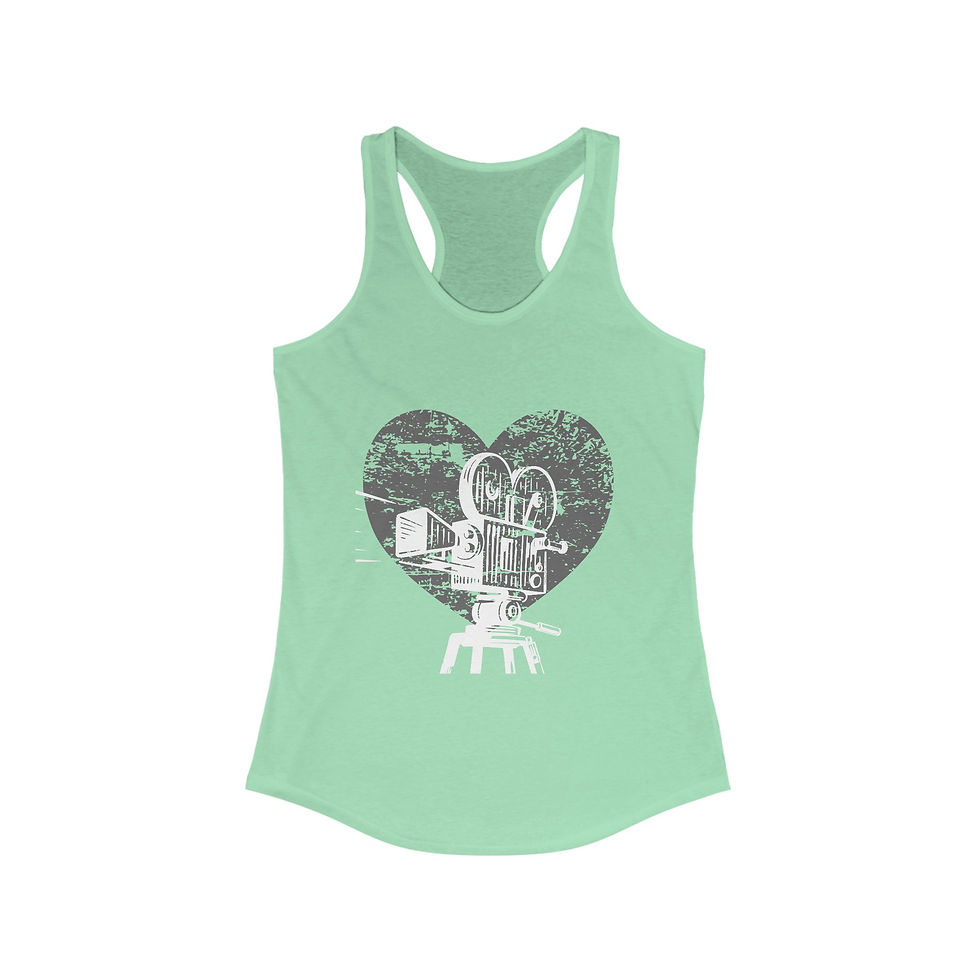 Thumbnail: "Camera Love" Racerback Tank Top. 7 Colors