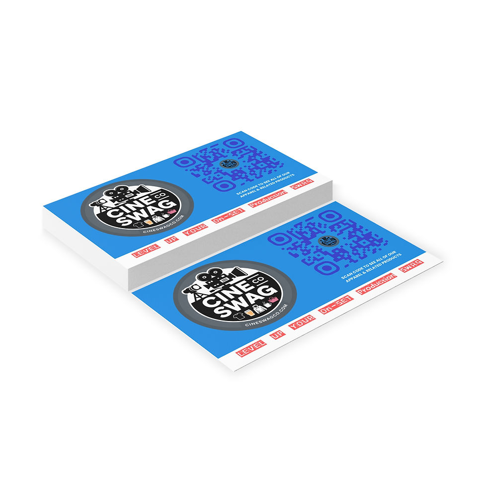 Thumbnail: CineSwagCo Unique Marketing Cards. Buy these to hand out and get a FREE GIFT!