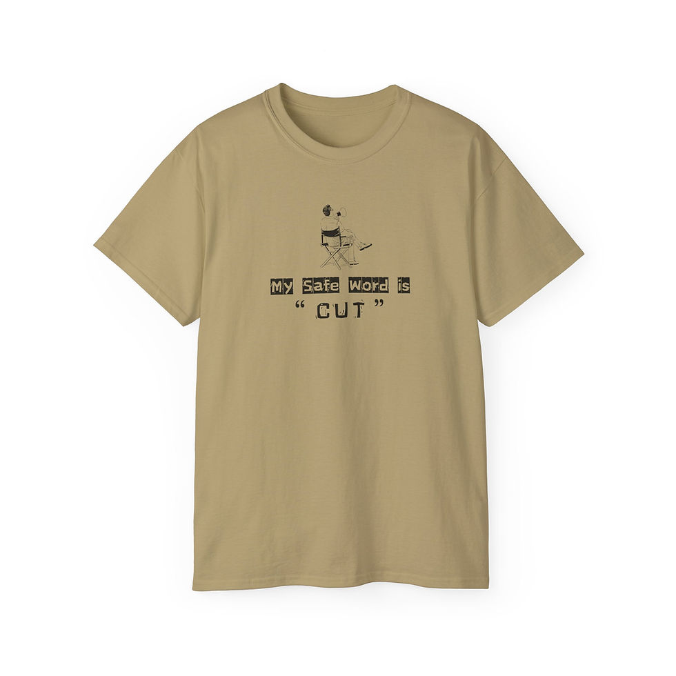 Thumbnail: "My Safe Word is "CUT" Funny Unisex Ultra Cotton Tee 