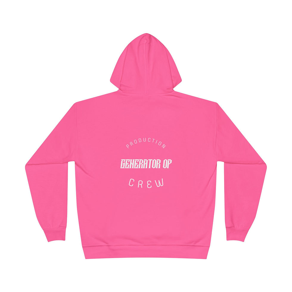 Thumbnail: "Generator Op" Unisex EcoSmart® Pullover Hoodie. Sustainable wear for the Crew.