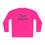 Thumbnail: "Film Crew" Text on Back. Long Sleeve Tee. Moisture Wicking Polyester.