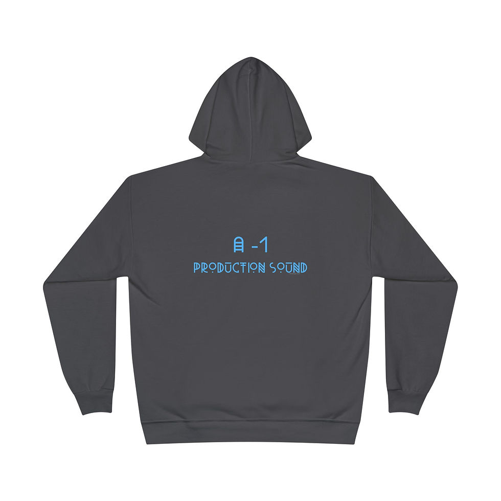 Thumbnail: "A-1 Production Sound" Uni EcoSmart® Pullover Hoodie. Sustainable wear for Crew.