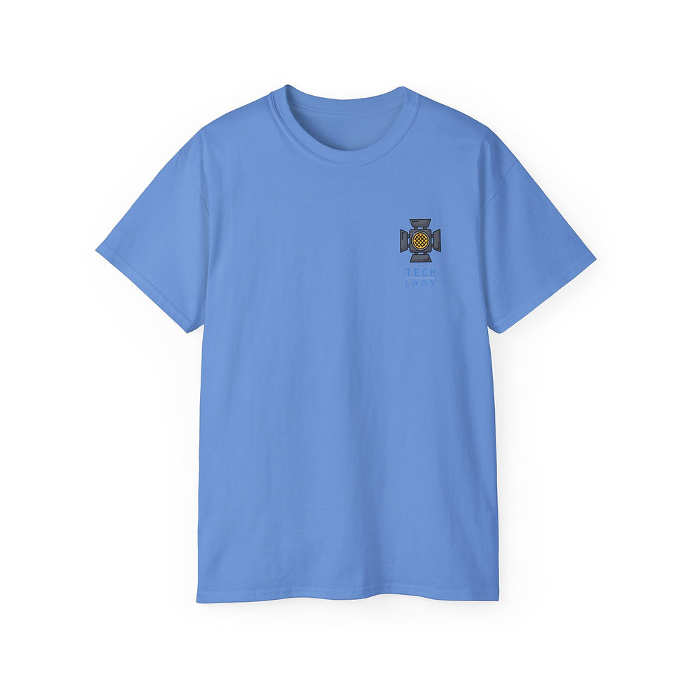 Thumbnail: Lighting Tech Lady Graphic Tee for Lighting Tech's