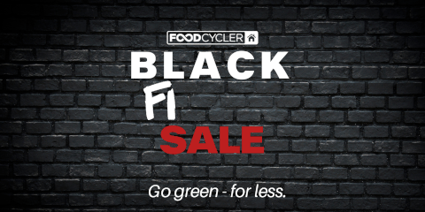 Food Cycler, eco friendly, black friday, black friday impact, environmental impact, black friday shopping