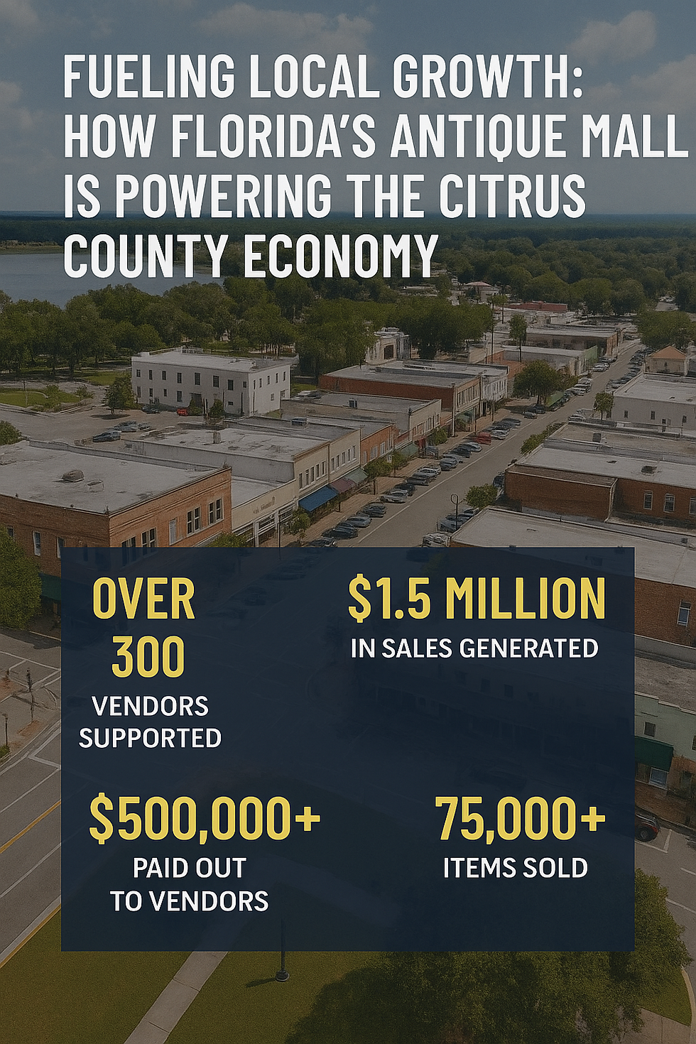 How Florida’s Antique Mall Became a $1.5M Economic Powerhouse in Inverness and Citrus County