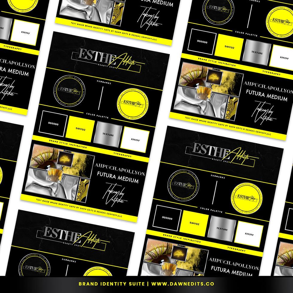 Thumbnail: Text Based Logo Suite