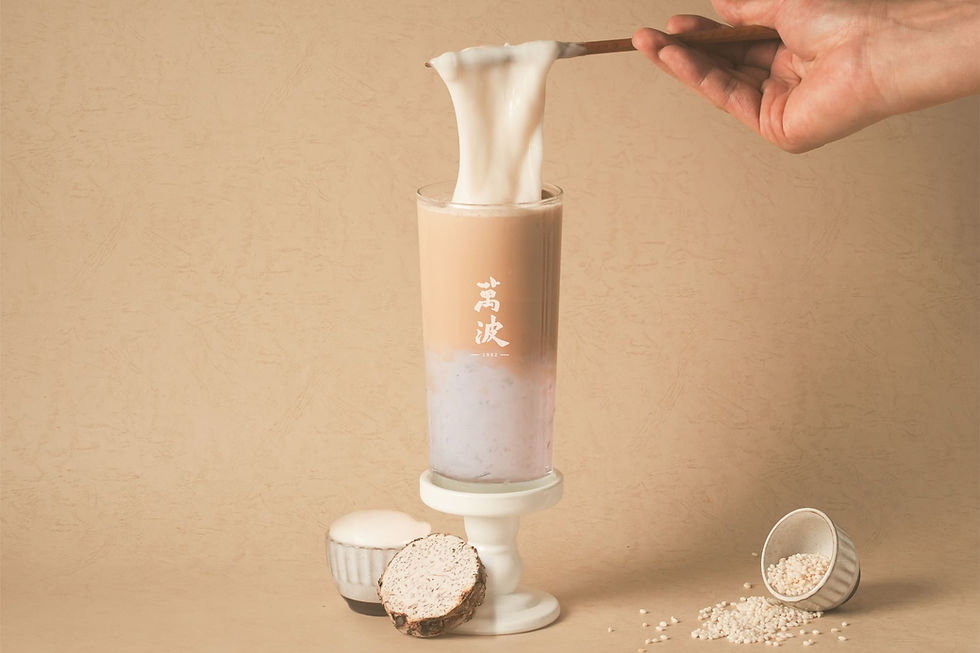 芋頭控尖叫!萬波秋冬限定「三重芋香」來襲,米麻糬+波霸濃郁登場,一杯喝進暖心幸福感