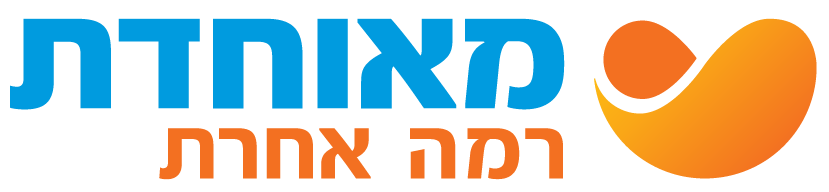 Logo with the text: ATMOS, with an abstract orange and yellow design.