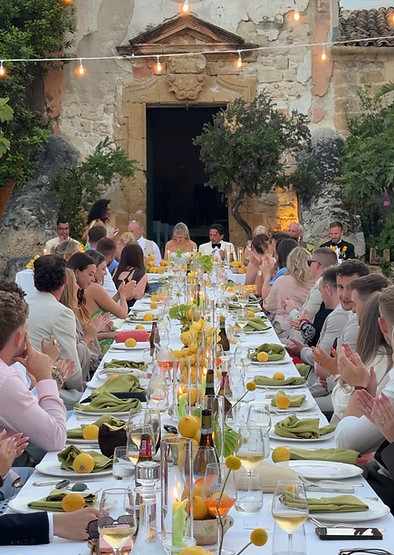 GReen and yellow wedding - Tonnara di Scopello - Amuri Wedding Planner