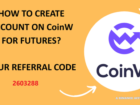 How to Open an Account on CoinW Exchange?