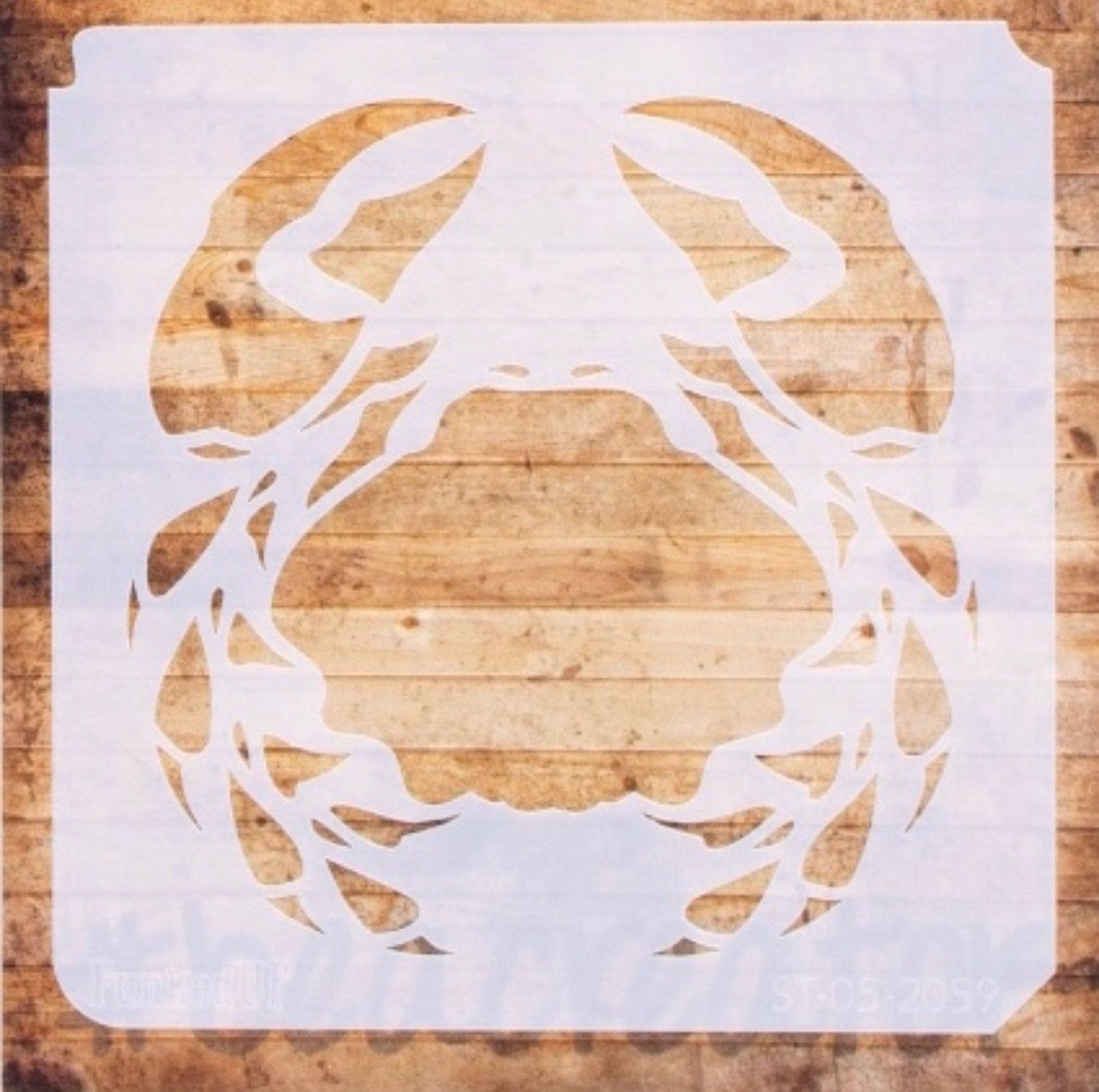 Crab Stencil