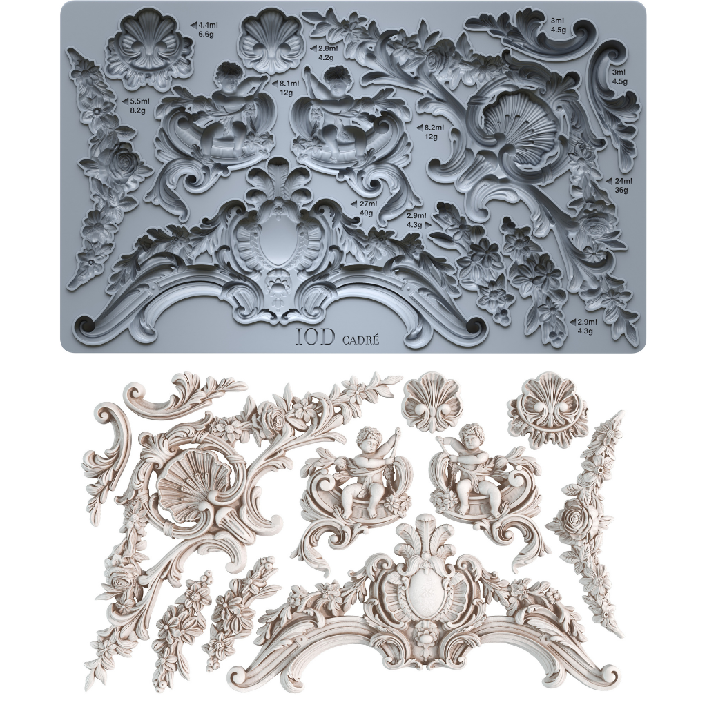 Cadre IOD Mould 6"x10"