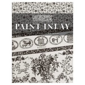 Delft Traditions  NOIR  IOD Paint Inlay (12"x16"pad-8 sheets)