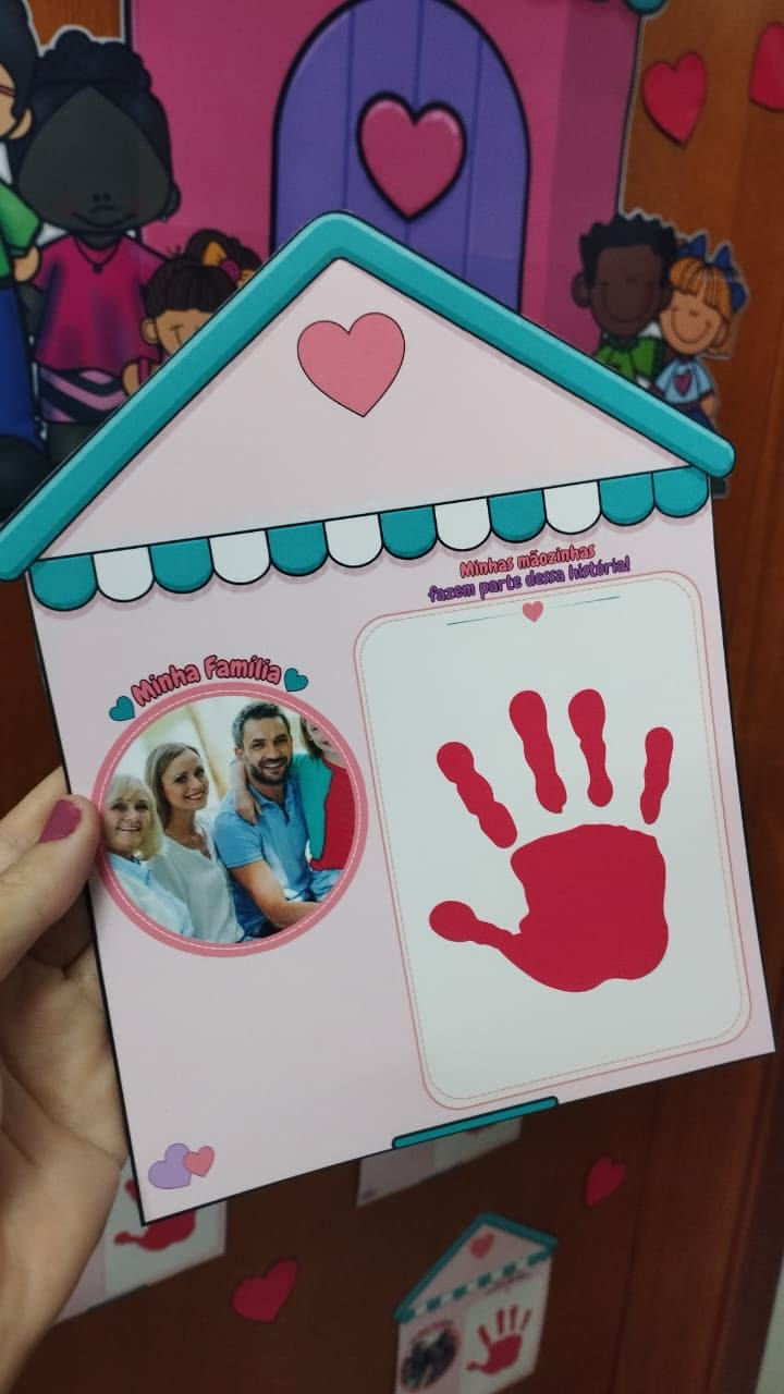 Lembrancinha com Foto - Dia da Família