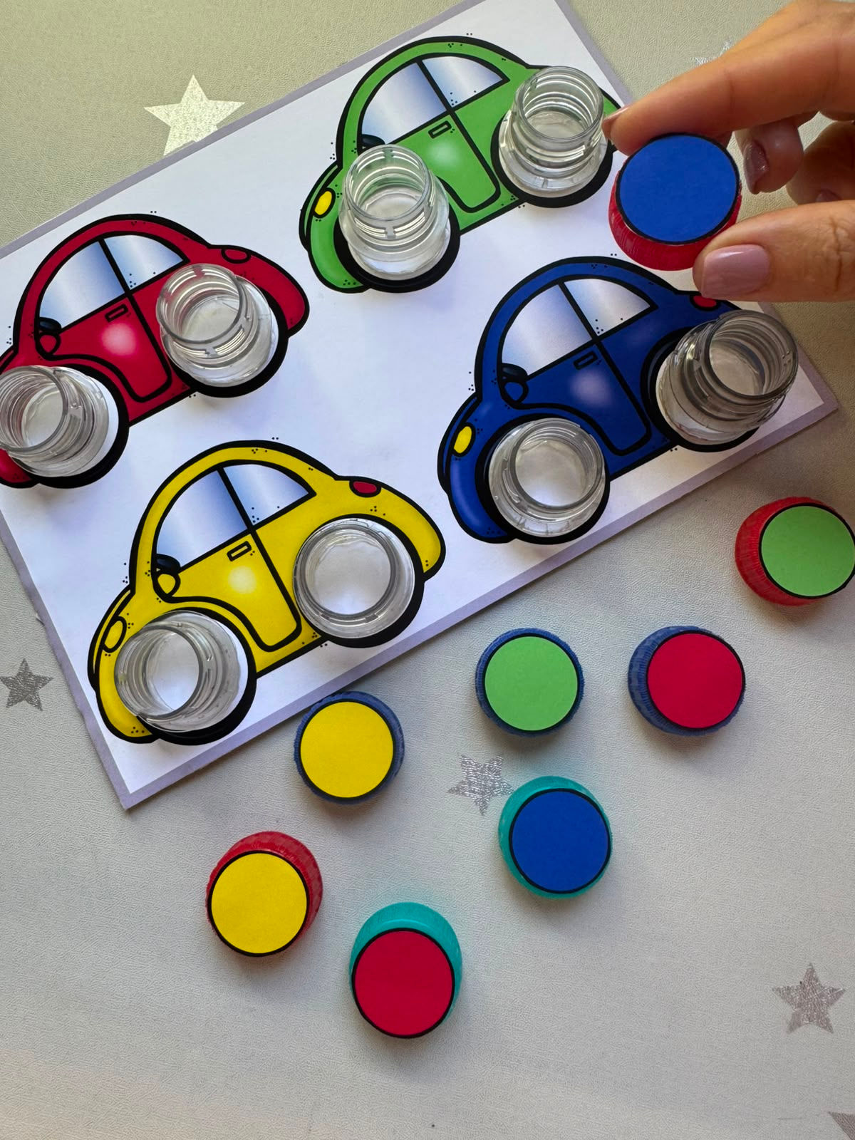 O carro das cores