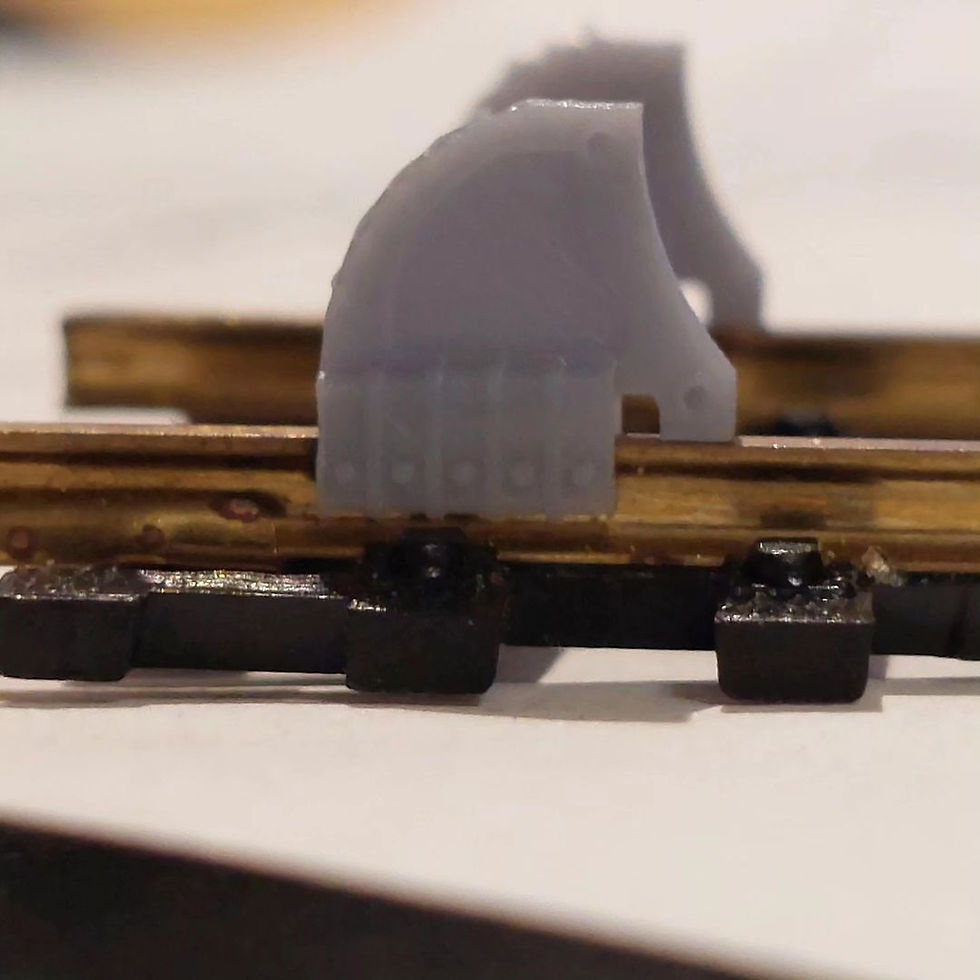 Thumbnail: 4pc Train Wheel Stops Solid