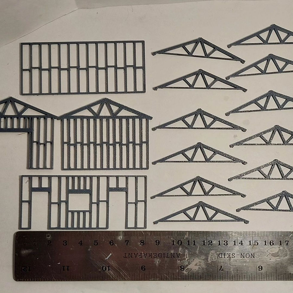 Thumbnail: One Car Framed Garage Kit